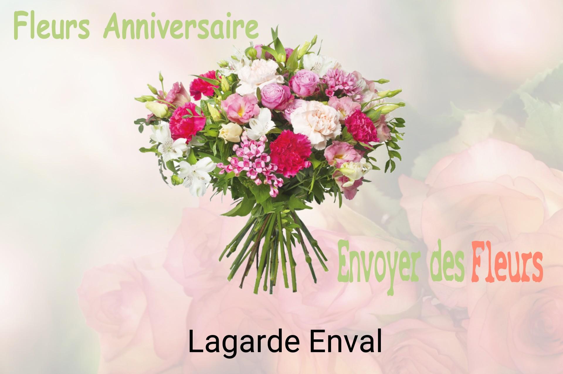 Bouquet de fleurs d’anniversaire livré à Lagarde-Enval